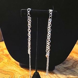 Pair Silver Plated Bracelets